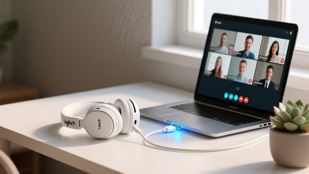How to Connect USB Logitech Wireless Headphones for Video: 5-Step Setup That Actually Works (No Driver Confusion, No Audio Lag, No 'Device Not Found' Errors)