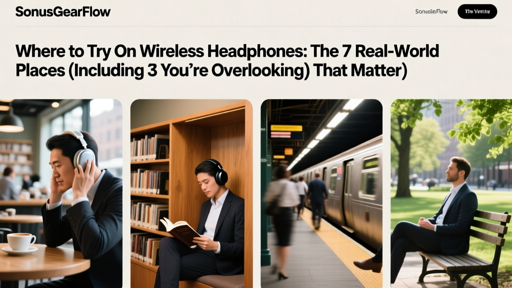 Where to Try On Wireless Headphones: The 7 Real-World Places (Including 3 You’re Overlooking) That Let You Test Fit, Sound & Controls Before You Buy — No Credit Card Required