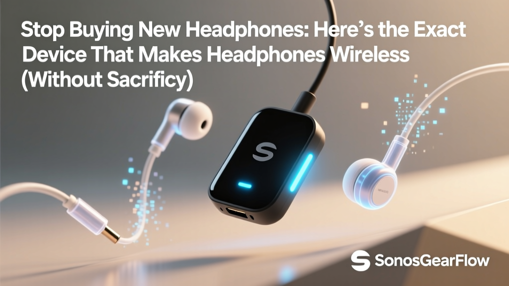Stop Buying New Headphones: Here’s the Exact Device That Makes Headphones Wireless (Without Sacrificing Sound Quality, Latency, or Battery Life)