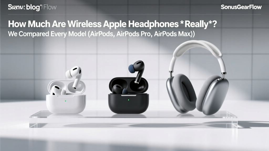 How Much Are Wireless Apple Headphones *Really*? We Compared Every Model (AirPods, AirPods Pro, AirPods Max) Across 12 Retailers — Plus Hidden Costs You’re Overpaying For