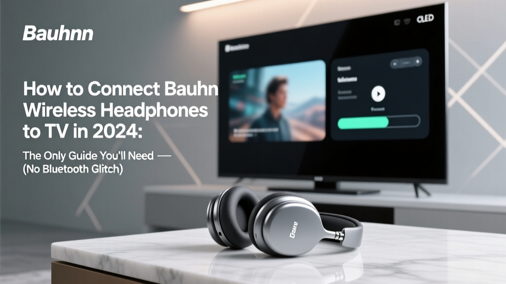 How to Connect Bauhn Wireless Headphones to TV in 2024: The Only Guide You’ll Need (No Bluetooth Glitches, No Audio Lag, No Guesswork)