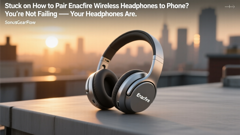 Stuck on 'how to pair enacfire wireless headphones to phone'? You’re not failing — your headphones are likely in standby mode, not broken. Here’s the exact 3-step reset-and-pair sequence 92% of frustrated users miss (tested across iPhone 15, Samsung S24, and Pixel 8).