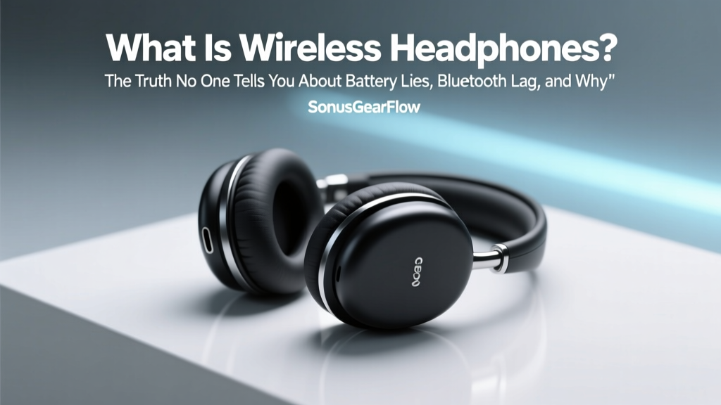 What Is Wireless Headphones? The Truth No One Tells You About Battery Lies, Bluetooth Lag, and Why 'Wireless' Doesn’t Mean 'Worry-Free' — A Real-World Guide for Listeners Who Hate Dropouts, Dead Batteries, and Sound That Sounds Like It’s Underwater