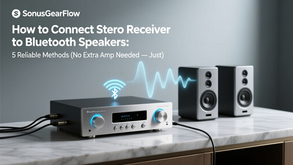 How to Connect Stereo Receiver to Bluetooth Speakers: 5 Reliable Methods (No Extra Amp Needed — Just 1 Cable & 3 Minutes)