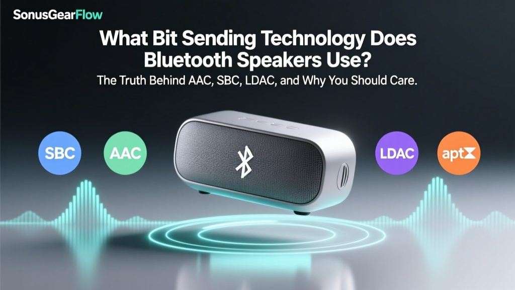 What Bit Sending Technology Does Bluetooth Speakers Use? The Truth Behind AAC, SBC, LDAC, and Why Your 'High-Res' Speaker Might Be Streaming at 16-bit/44.1kHz — Even When It Says 'Hi-Res'