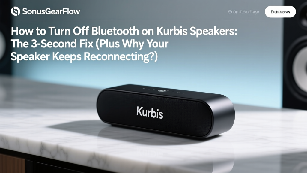 How to Turn Off Bluetooth Off Kurbis Speakers: The 3-Second Fix (Plus Why Your Speaker Keeps Reconnecting & How to Stop It for Good)