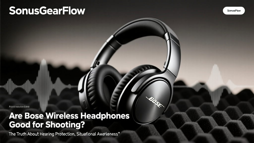 Are Bose Wireless Headphones Good for Shooting? The Truth About Hearing Protection, Situational Awareness, and Why Most Shooters Regret Using Them Without Modifications