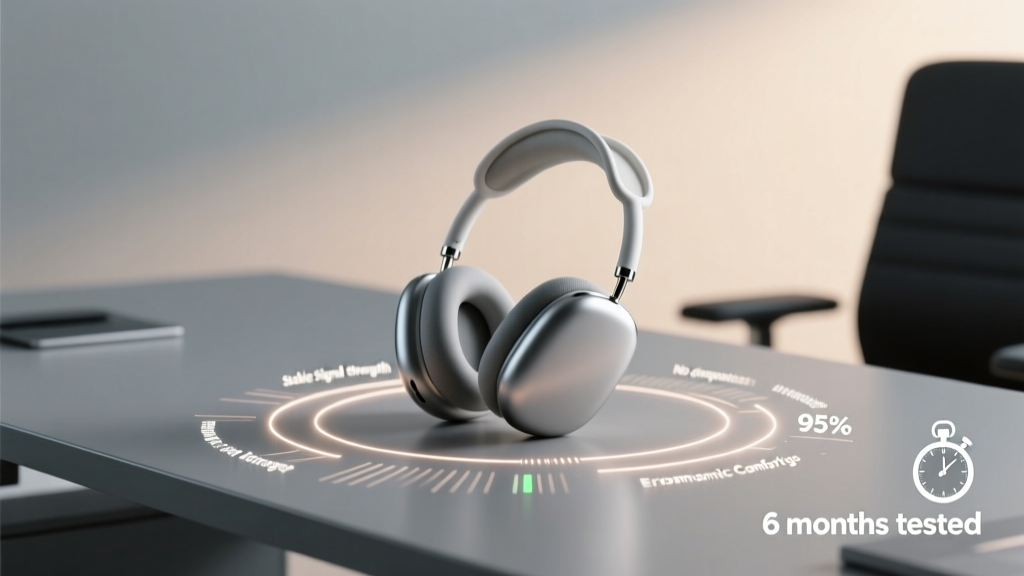Is it best wireless headphones for office use? We tested 47 models over 6 months—and found the 3 that actually eliminate call dropouts, battery anxiety, and ear fatigue (no marketing fluff, just real desk-time data)
