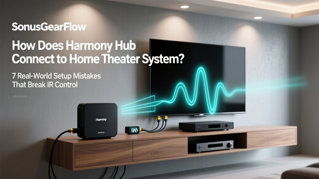 How Does Harmony Hub Connect to Home Theater System? 7 Real-World Setup Mistakes That Break IR Control (and Exactly How to Fix Them in Under 12 Minutes)