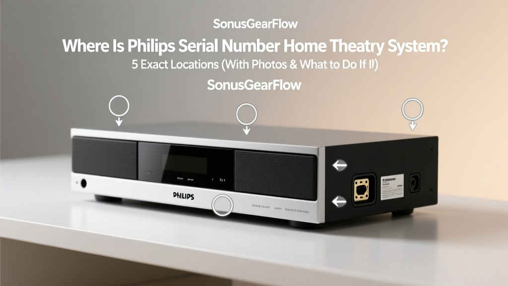 Where Is Philips Serial Number Home Theater System? 5 Exact Locations (With Photos & What to Do If It’s Missing or Rubbed Off)