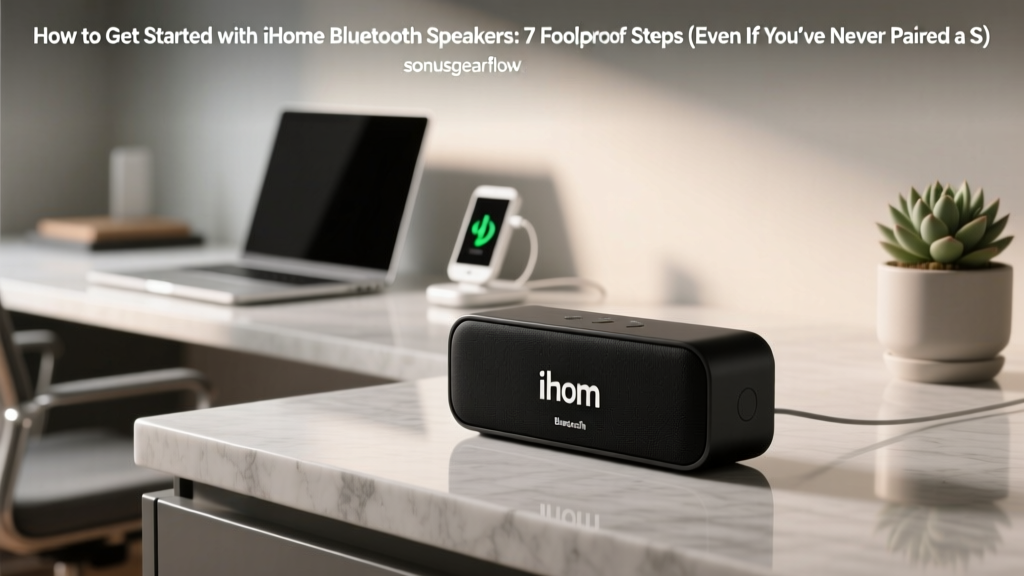 How to Get Started with iHome Bluetooth Speakers: 7 Foolproof Steps (Even If You’ve Never Paired a Speaker Before — No Tech Degree Required)