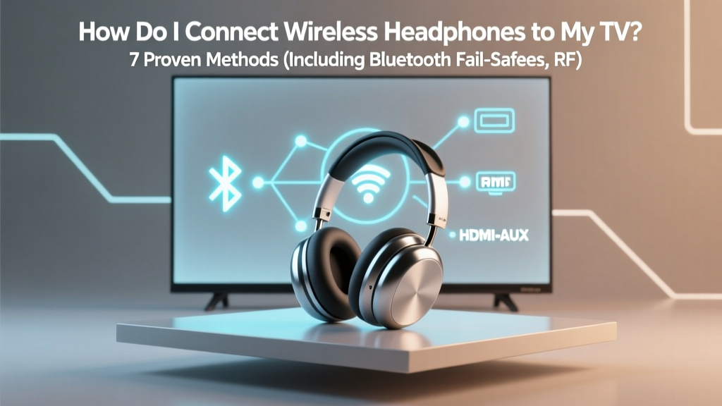 How Do I Connect Wireless Headphones to My TV? 7 Proven Methods (Including Bluetooth Fail-Safes, RF Kits, and HDMI-CEC Workarounds That Actually Work in 2024)