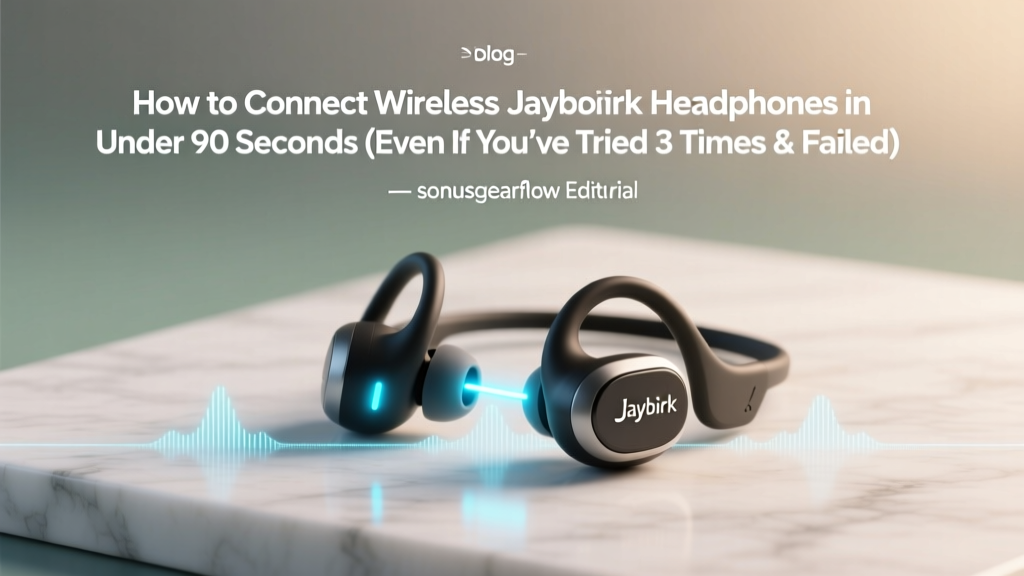 How to Connect Wireless Jaybird Headphones in Under 90 Seconds (Even If You’ve Tried 3 Times & Failed — Here’s the Exact Fix for Every Model)