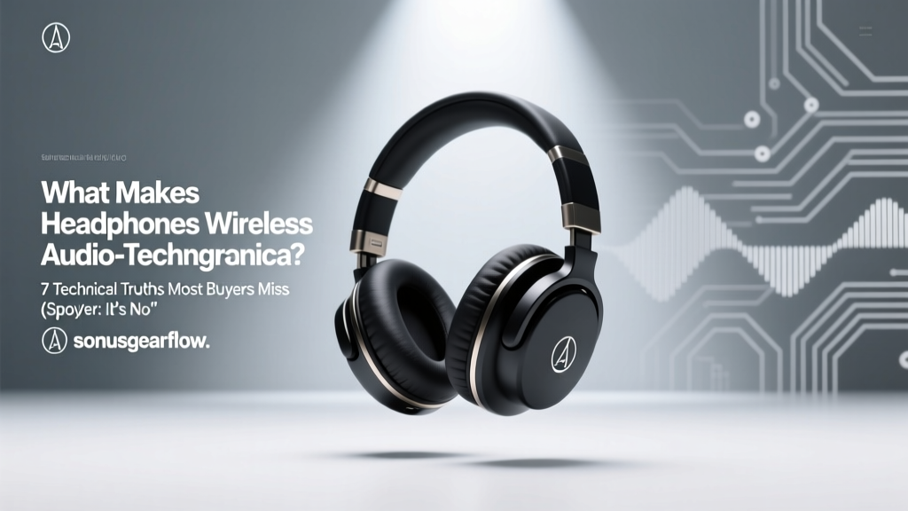 What Makes Headphones Wireless Audio-Technica? 7 Technical Truths Most Buyers Miss (Spoiler: It’s Not Just Bluetooth)