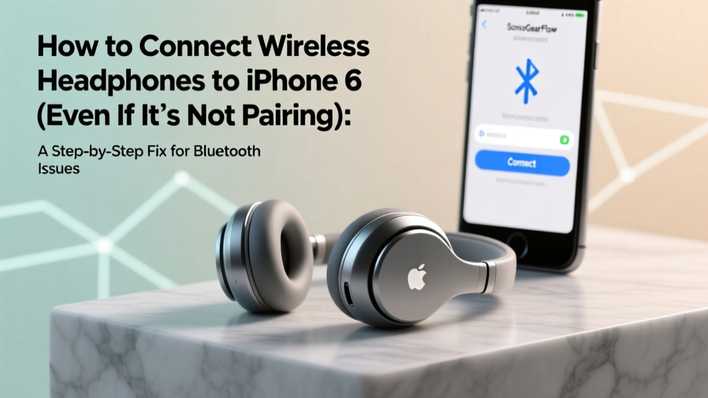 How to Connect Wireless Headphones to iPhone 6 (Even If It’s Not Pairing): A Step-by-Step Fix for Bluetooth Failures, iOS 12 Quirks, and Legacy Compatibility Traps You’re Probably Missing