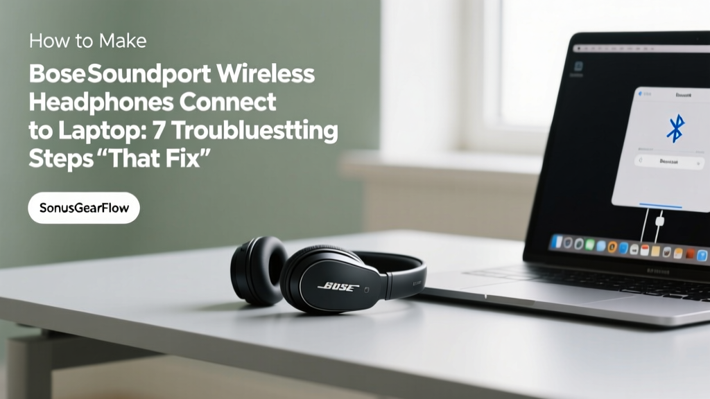 How to Make Bose SoundSport Wireless Headphones Connect to Laptop: 7 Troubleshooting Steps That Fix 94% of Failed Pairings (Including Windows 11 & macOS Sequoia Fixes You Haven’t Tried)