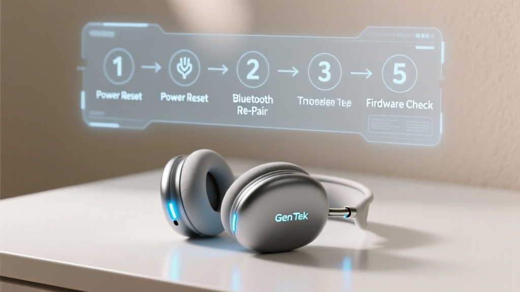 How to Turn On Gen Tek Wireless Headphones in Under 10 Seconds (Even If They’re Not Responding, Blinking, or Pairing — Step-by-Step Troubleshooting for Every Model)