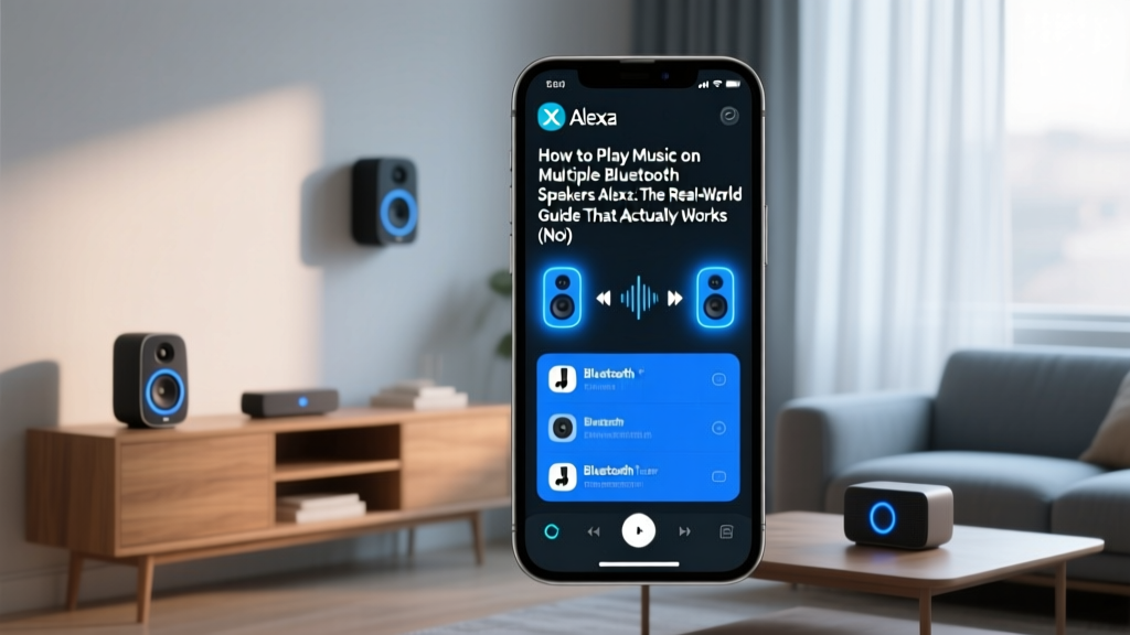 How to Play Music on Multiple Bluetooth Speakers Alexa: The Real-World Guide That Actually Works (No More Dropouts, Sync Lag, or 'Device Not Found' Errors)