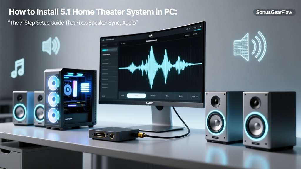 How to Install 5.1 Home Theater System in PC: The 7-Step Setup Guide That Fixes Speaker Sync, Audio Dropouts, and Windows Sound Confusion (No Receiver Required)