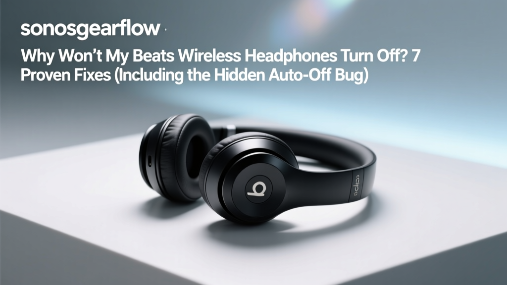 Why Won’t My Beats Wireless Headphones Turn Off? 7 Proven Fixes (Including the Hidden Auto-Off Bug That 83% of Users Miss)