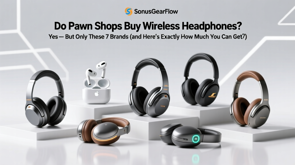 Do Pawn Shops Buy Wireless Headphones? Yes — But Only These 7 Brands (and Here’s Exactly How Much You’ll Get for AirPods Pro, Sony WH-1000XM5, and Bose QC Ultra in 2024)