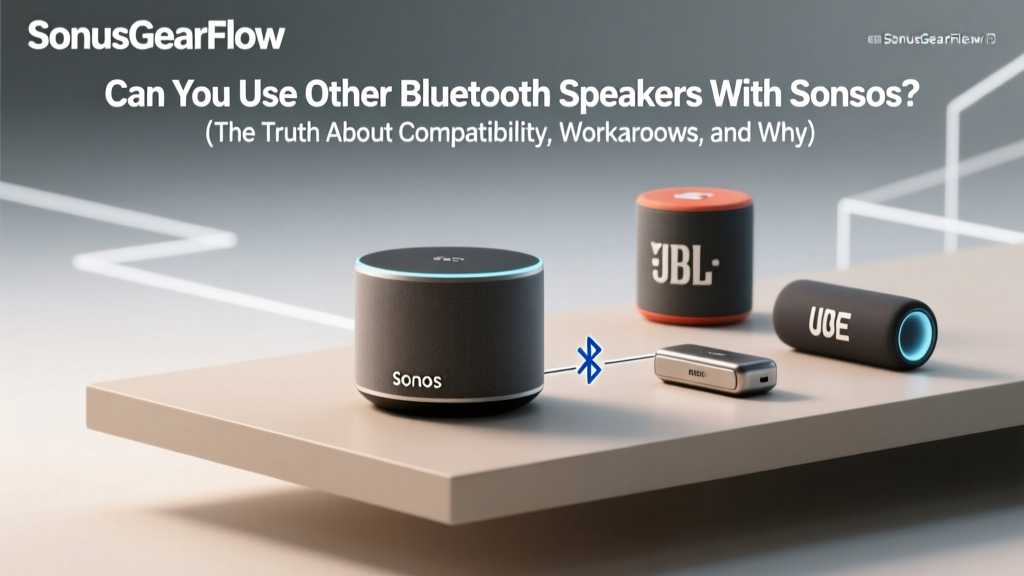 Can You Use Other Bluetooth Speakers With Sonos? The Truth About Compatibility, Workarounds, and Why Most Attempts Fail (Plus 3 Real-World Solutions That Actually Work)