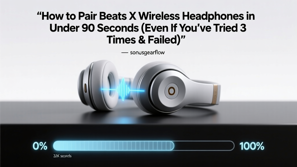 How to Pair Beats X Wireless Headphones in Under 90 Seconds (Even If You’ve Tried 3 Times & Failed — Here’s the Exact Button Combo Apple Doesn’t Tell You)