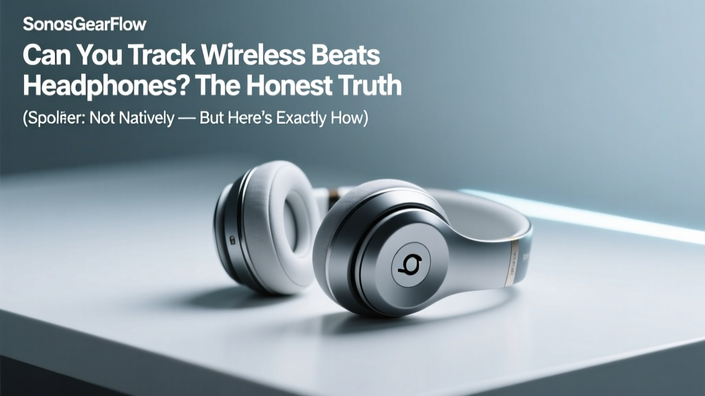 Can You Track Wireless Beats Headphones? The Honest Truth (Spoiler: Not Natively — But Here’s Exactly What *Does* Work in 2024)