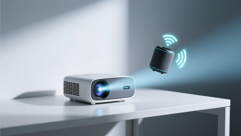 Can projectors connect to Bluetooth speakers? Yes—but most can’t natively. Here’s exactly how to get flawless wireless audio in under 5 minutes (no dongles, no guesswork, no audio lag).