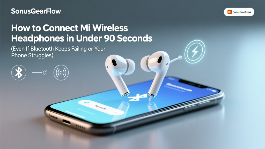 How to Connect Mi Wireless Headphones in Under 90 Seconds (Even If Bluetooth Keeps Failing or Your Phone Won’t Recognize Them)