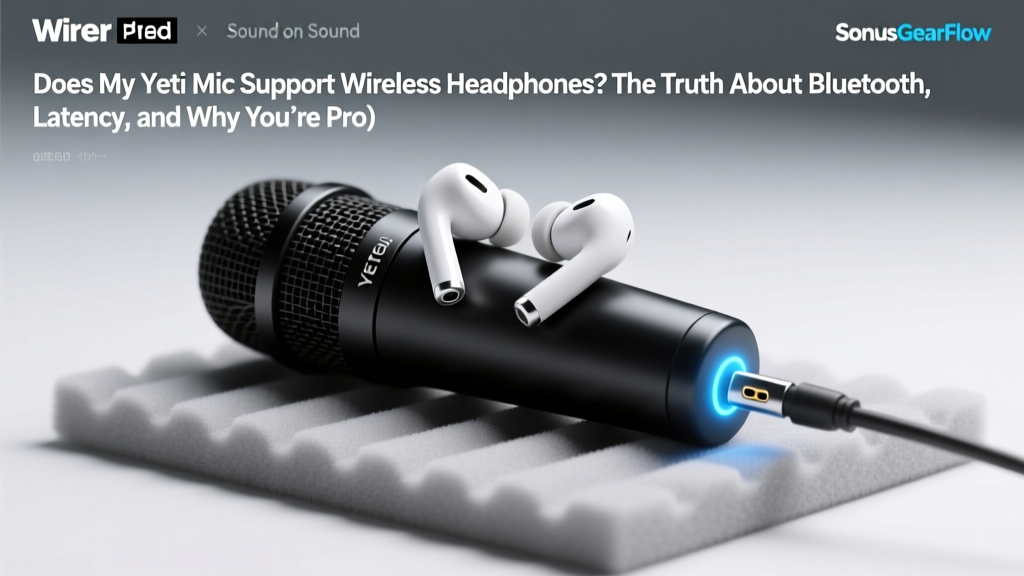 Does My Yeti Mic Support Wireless Headphones? The Truth About Bluetooth, Latency, and Why You’re Probably Using It Wrong (Plus the 3-Step Fix That Actually Works)