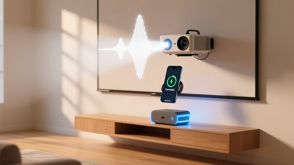 How to Connect Bluetooth Speakers to Projector: The 5-Step Fix for Zero Audio Lag, No Pairing Failures, and Full Volume Control (Even If Your Projector Has No Bluetooth)