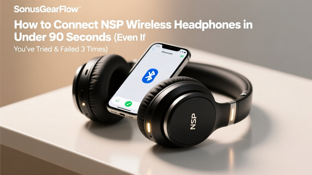 How to Connect NSP Wireless Headphones in Under 90 Seconds (Even If You’ve Tried & Failed 3 Times — Here’s the Exact Bluetooth Pairing Sequence That Works Every Time)