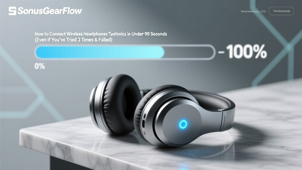 How to Connect Wireless Headphones Taotronics in Under 90 Seconds (Even If You’ve Tried 3 Times & Failed — Here’s the Exact Button Combo Your Model Needs)