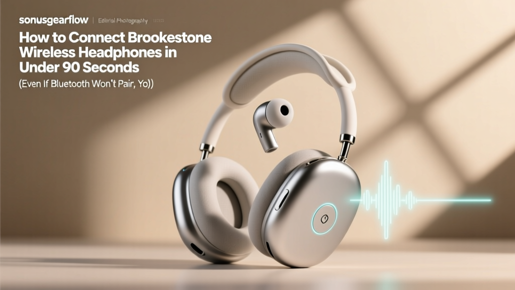 How to Connect Brookestone Wireless Headphones in Under 90 Seconds (Even If Bluetooth Won’t Pair, Your Phone Keeps Dropping Connection, or You’re Using Windows/macOS/TV — Step-by-Step Fixes That Actually Work)