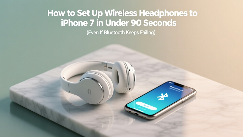 How to Set Up Wireless Headphones to iPhone 7 in Under 90 Seconds (Even If Bluetooth Keeps Failing or Won’t Connect — Here’s the Exact Fix Apple Doesn’t Tell You)