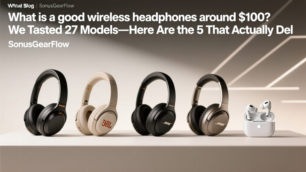 What is a good wireless headphones around $100? We Tested 27 Models—Here Are the 5 That Actually Deliver Studio-Grade Clarity, 30-Hour Battery Life, and Zero Audio Lag (No Upselling, No Gimmicks)