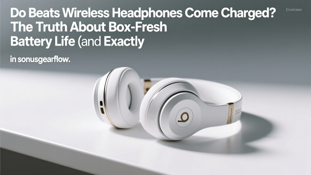 Do Beats Wireless Headphones Come Charged? The Truth About Box-Fresh Battery Life (and Exactly What to Do Before Your First Listen)