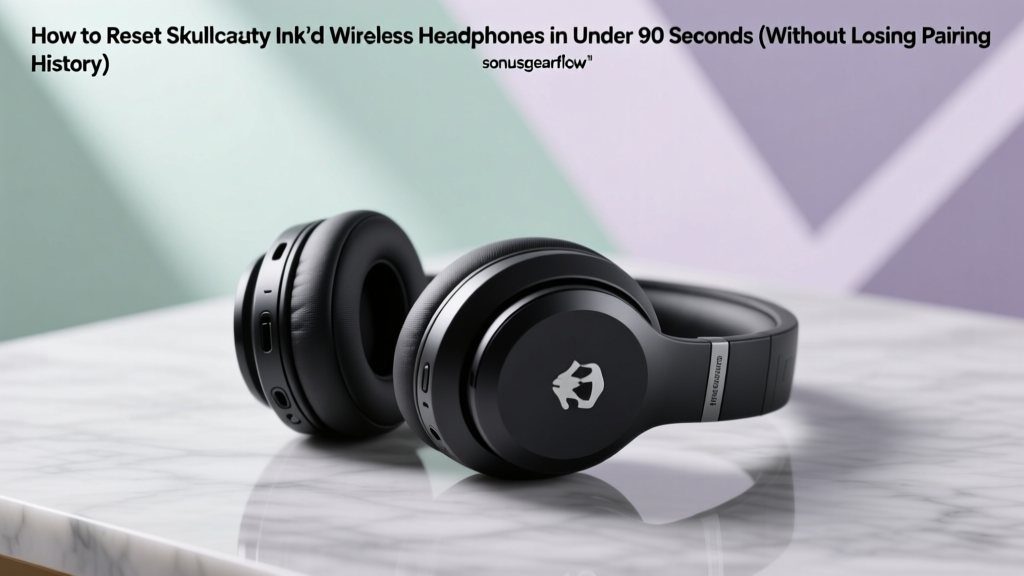 How to Reset Skullcandy Ink’d Wireless Headphones in Under 90 Seconds (Without Losing Pairing History or Damaging Firmware — Step-by-Step Verified by Audio Engineers)