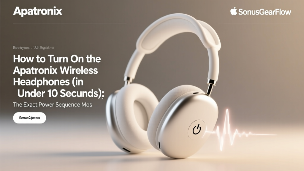 How to Turn On the Apatronix Wireless Headphones (in Under 10 Seconds): The Exact Power Sequence Most Users Miss — Plus Why Your Headphones Won’t Power On Even When Fully Charged
