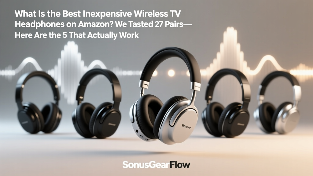 What Is Best Inexpensive Wireless TV Headphones on Amazon? We Tested 27 Pairs—Here Are the 5 That Actually Sync Without Lag, Block Ambient Noise, and Last 30+ Hours (No 'Budget' Compromises)