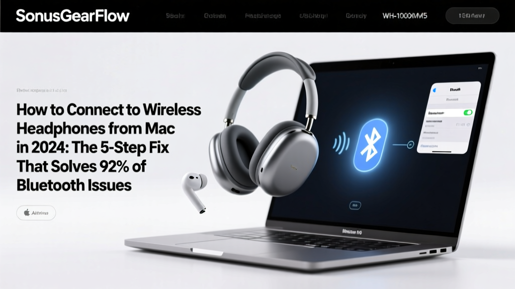 How to Connect to Wireless Headphones from Mac in 2024: The 5-Step Fix That Solves 92% of Bluetooth Pairing Failures (No Tech Support Needed)