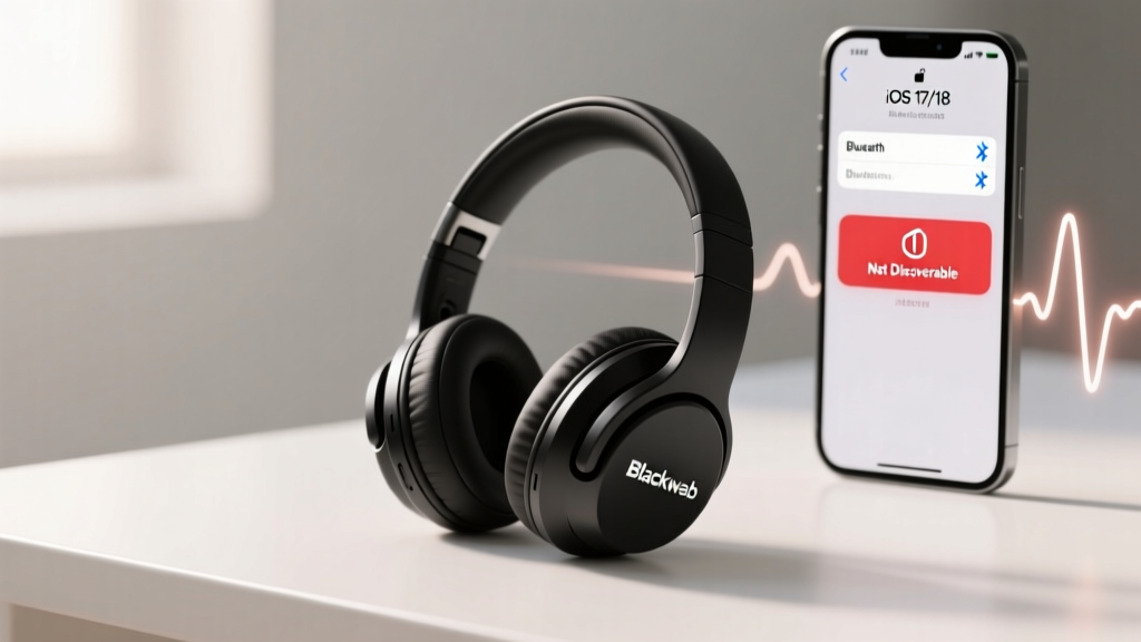 How to Connect Blackweb Wireless Headphones to iPhone (in 90 Seconds or Less): The Only Step-by-Step Guide That Fixes Bluetooth Pairing Failures, iOS 17/18 Glitches, and 'Not Discoverable' Errors — No Tech Skills Required