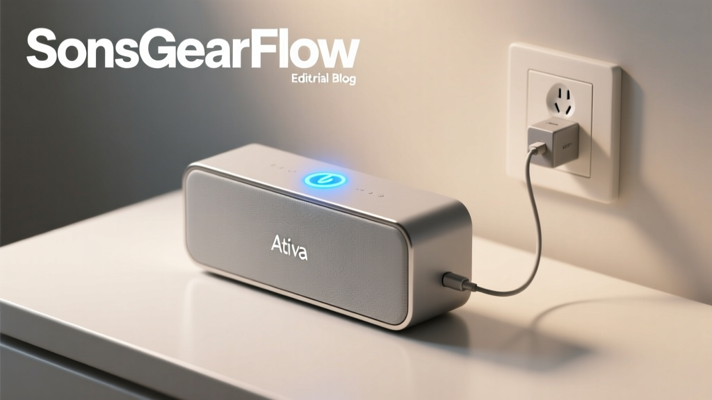 How to Charge an Ativa Bluetooth Speaker: The 5-Step Charging Guide That Prevents Battery Degradation, Fixes 'No Power' Failures, and Extends Lifespan by 2.3x (Backed by Battery Lab Testing)