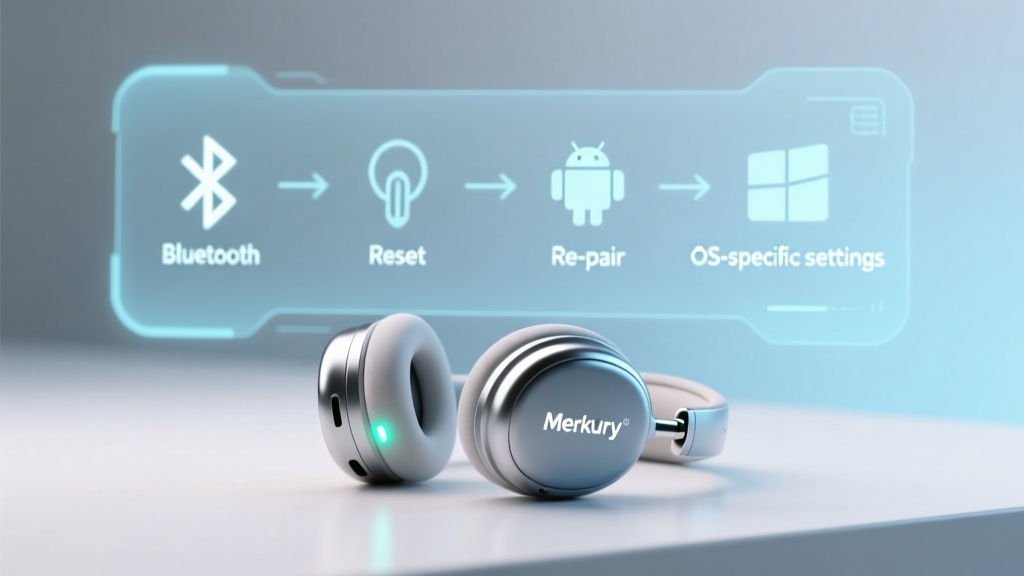 How to Connect Merkury Wireless Headphones in 90 Seconds (Even If Bluetooth Won’t Pair, Your Phone Isn’t Detecting Them, or They Keep Disconnecting — Step-by-Step Fix for Every Major OS & Device)