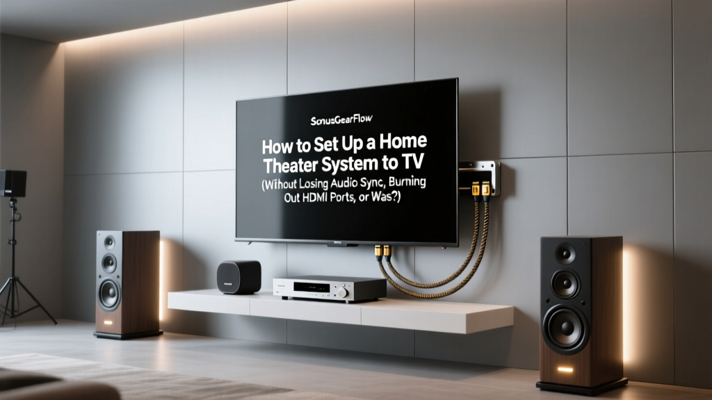 How to Set Up a Home Theater System to TV (Without Losing Audio Sync, Burning Out HDMI Ports, or Wasting $300 on Wrong Cables): A 7-Step Plug-and-Play Guide for Real Homes — Not Showrooms