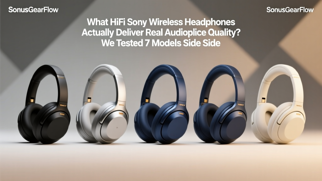 What HiFi Sony Wireless Headphones Actually Deliver Real Audiophile Quality? We Tested 7 Models Side-by-Side (Spoiler: Only 2 Meet True Hi-Res Audio Standards — Here’s Why Most Fall Short)