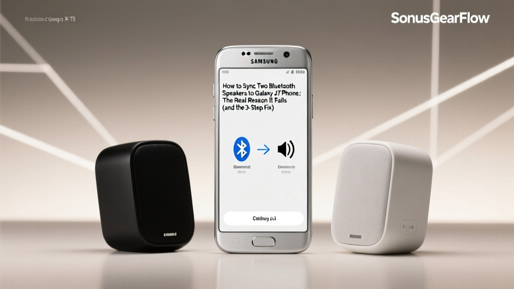 How to Sync Two Bluetooth Speakers to Galaxy J7 Phone: The Real Reason It Fails (and the 3-Step Fix That Actually Works on Android 6.0–7.0)