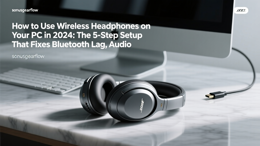 How to Use Wireless Headphones on Your PC in 2024: The 5-Step Setup That Fixes Bluetooth Lag, Audio Dropouts, and 'No Sound' Frustration (Even on Windows 11 & Older Laptops)