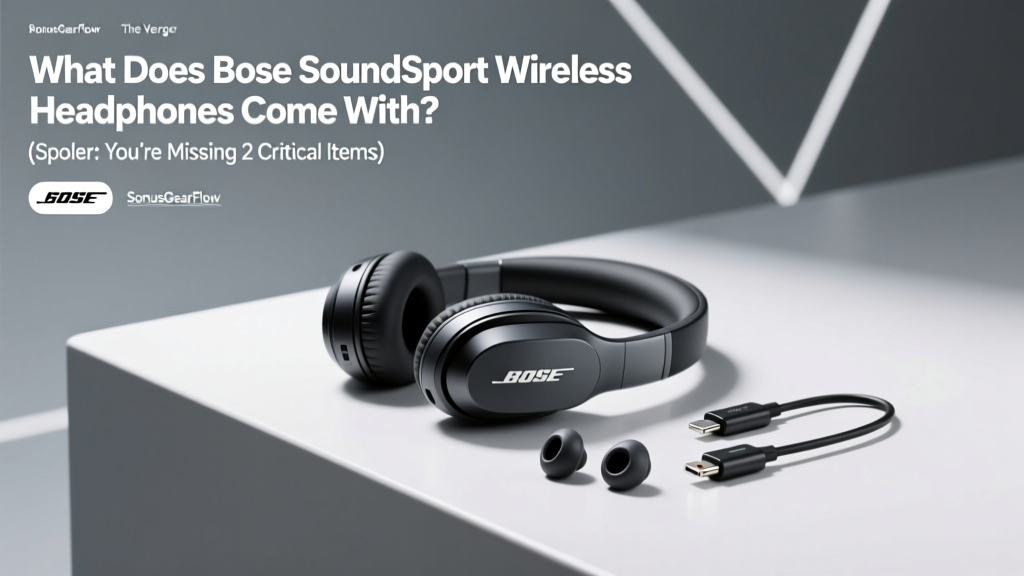 What Does Bose SoundSport Wireless Headphones Come With? (Spoiler: You’re Missing 2 Critical Items Most Buyers Assume Are Included — Here’s the Full Unboxing Breakdown)